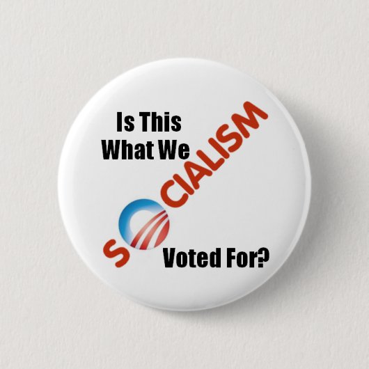 SOCIALISME Button (Voorkant)
