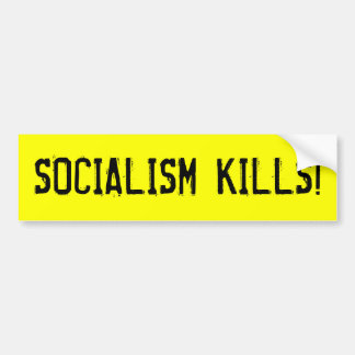 SOCIALISME DOOD! BUMPERSTICKER