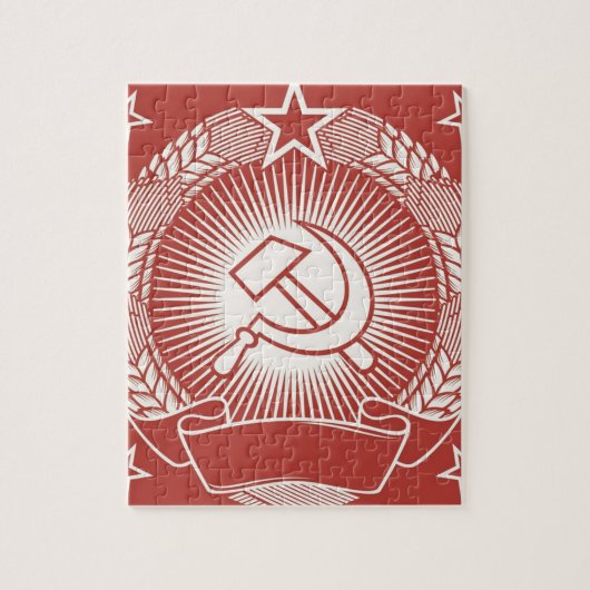 Socialisme en communisme legpuzzel (Verticaal)