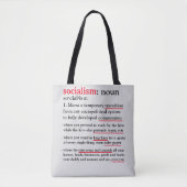 Socialisme gedefinieerd tas (Voorkant)