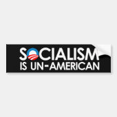 Socialisme is Amerikaans Bumpersticker (Voorkant)