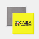 Socialisme is niet-Amerikaans Magneet (Voorkant / Achterkant)