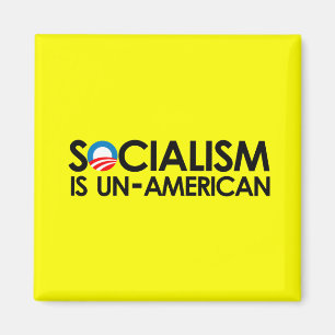 Socialisme is niet-Amerikaans Magneet