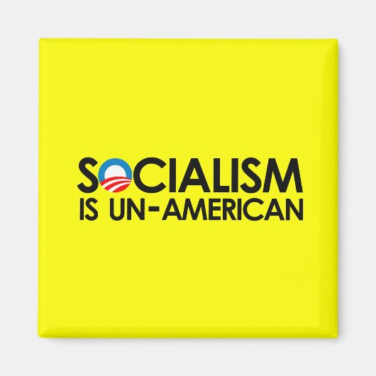 Socialisme is niet-Amerikaans Magneet (Voorkant)