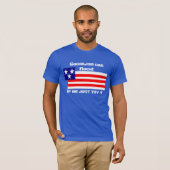 Socialisme kan op zijn kop t-shirt (Voorkant volledig)