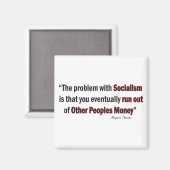 SOCIALISME MAGNEET (Voorkant / Achterkant)