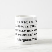Socialisme Margaret Thatcher Quote Koffiemok (Center)