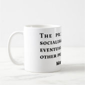 Socialisme Margaret Thatcher Quote Koffiemok (Links)