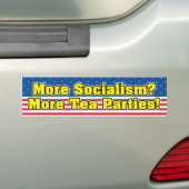 Socialisme? Niet in mijn Amerika! Bumpersticker (Op auto)