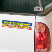Socialisme? Niet in mijn Amerika! Bumpersticker (Op Truck)