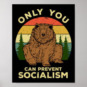 Socialisme - Rusland Liefde Russische Beer Ussr Ka Poster