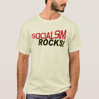 socialisme slaat om t-shirt