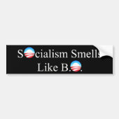 SOCIALISME SMELLS ALS BO BUMPERSTICKER (Voorkant)