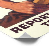 Socialisme - Stop winstbejag: protesteren Poster (Hoek)