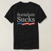 Socialisme Sucks Essential T-Shirt (Design voorkant)