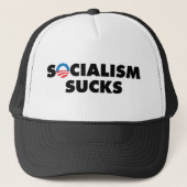 Socialisme Sucks Trucker Pet (Voorkant)