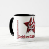 Socialisme werkt geen Mok (Voorkant links)