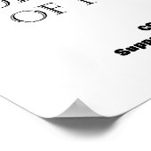 SOCIALISME WERKT NIET POSTER (Hoek)