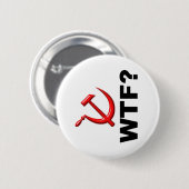 Socialisme? WTF? Ronde Button 5,7 Cm (Voorkant /achterkant)