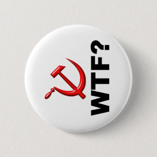 Socialisme? WTF? Ronde Button 5,7 Cm