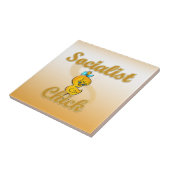 Socialist Chick Tegeltje (Zijkant)