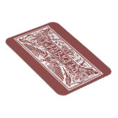 Socialist League logo wit op rood Magneet (Rechterzijde)