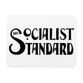 Socialist Standard 1900s logo witte magneet