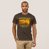 Socialisten: Obammunist ! T-shirt (Voorkant volledig)