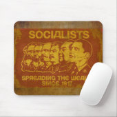 Socialisten Propaganda Mousepad Muismat (Met muis)
