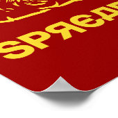 Socialisten: Verspreiden van de rijkdom! Poster (Hoek)