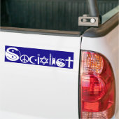 Socialistische Bumpersticker (Op Truck)