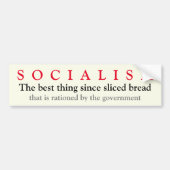 Socialistische Bumpersticker (Voorkant)