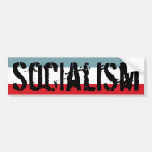 Socialistische Bumpersticker (Voorkant)