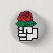 Socialistische Button (Voorkant)