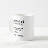 socialistische definitie koffiemok (Voorkant links)