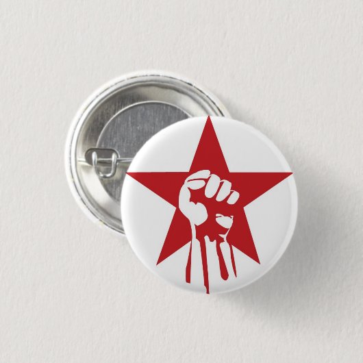 Socialistische Eerste Button (Voorkant /achterkant)