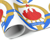 Socialistische Federale Republiek Joegoslavië Embl Cadeaupapier (Rol Hoek)