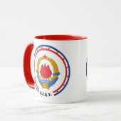 Socialistische Federale Republiek Joegoslavië Embl Mok (Voorkant links)