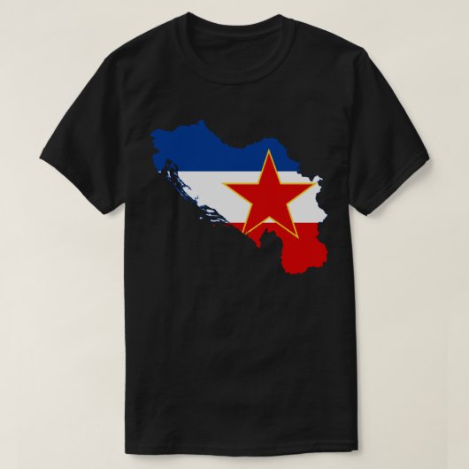 Socialistische Federale Republiek Joegoslavië T-shirt (Design voorkant)