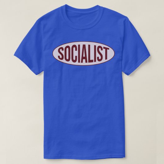 Socialistische linkse politicus t-shirt (Design voorkant)