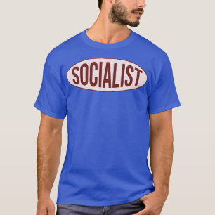 Socialistische linkse politicus t-shirt