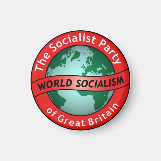 Socialistische Partij van Groot-Brittannië kleine Magneet (Voorkant)
