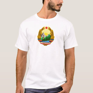 Socialistische Republiek Roemenië embleem wapen co T-shirt