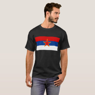 Socialistische Republiek Servië Vlag Shirt