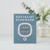 Socialistische Standaard 50-jarig bestaan Briefkaart (Staand voorkant)