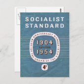 Socialistische Standaard 50-jarig bestaan Briefkaart (Voorkant / Achterkant)