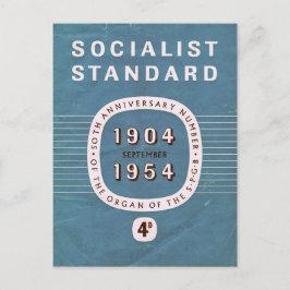 Socialistische Standaard 50-jarig bestaan Briefkaart