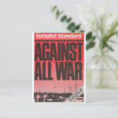 Socialistische standaard mei 1981 briefkaart (Staand voorkant)