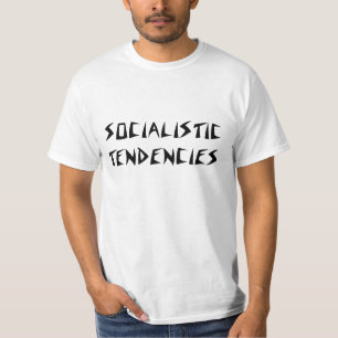 Socialistische tendensen t-shirt