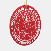 Socialistische Vredesorganisatie Keramisch Ornament (Rechts)